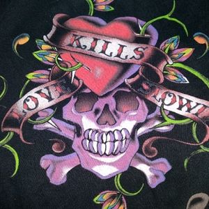 Vintage Ed Hardy long sleeve shirt